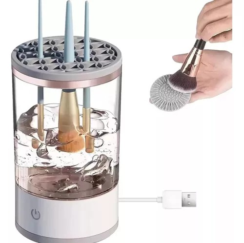 Limpiador Eléctrico Brochas Maquillaje